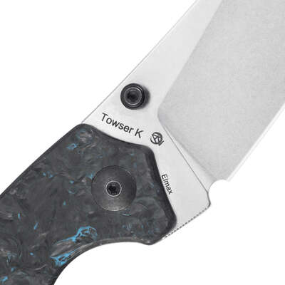 Kizer Towser K Elmax Blade Fatcarbon Handle  Ki4593A1 - KNIFESTOCK