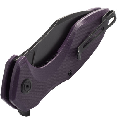 KUBEY Noble Nest Couteau Pliant Liner Lock Manche G10 Violet KU236E - KNIFESTOCK