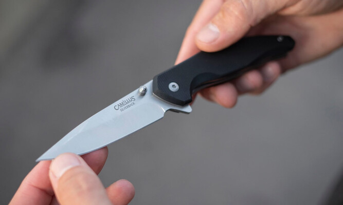 Camillus SILVERBACK / 7&quot; CAŁKOWITA DŁUGOŚĆ / 3&quot; OSTRZE DROP POINT / 3CR13 / OPAKOWANIE BLISTER CA - KNIFESTOCK