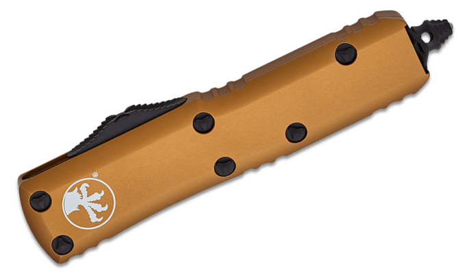 Microtech UTX-85 S/E BLACK STANDARD TAN 231-1TA - KNIFESTOCK