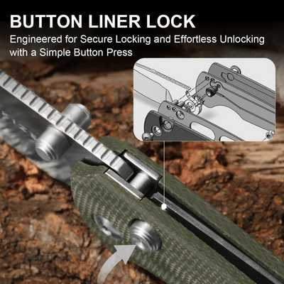 Kizer T1 BD Nitro-V,Satin,Micarta - KNIFESTOCK