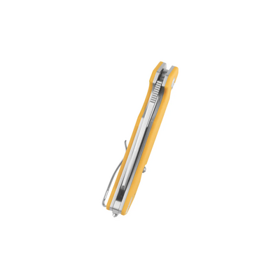 Kubey 10-8 Satin 14C28N ,Yellow G10 KU363C - KNIFESTOCK