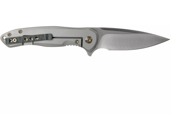 WE KNIFE Kitefin Gray Titanium/Satin CPM S35VN 2001H - KNIFESTOCK