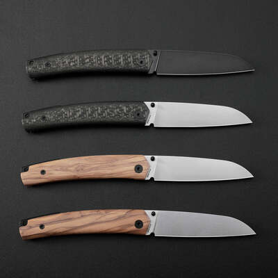 Petrified Fish PF719 Patte V4 14C28N Blackstonewash Karbonszál PF719CDW - KNIFESTOCK