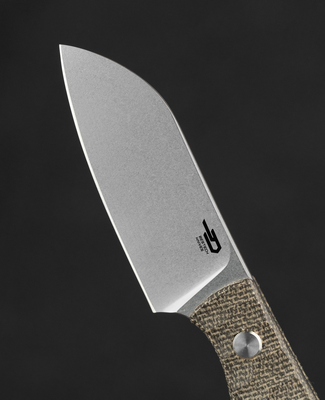 Bestech Heidi 14C28N, Stonewash, Micarta - OD Green BFK07C - KNIFESTOCK