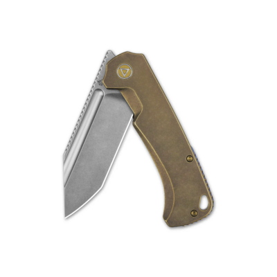 QSP Knife Rhino M390 , Titanium, bronze stonewashed QS143-D - KNIFESTOCK