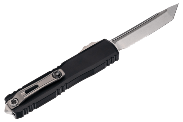 Microtech ULTRATECH GEN III ZBP T/E STONEWASH PART SERRATE 1123-11 - KNIFESTOCK