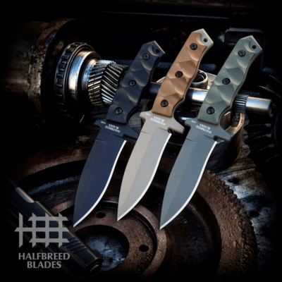 Halfbreed Blades Medium Clearance Knife - Fixed Blade MCK-01 DE - K340 - KNIFESTOCK