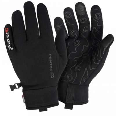Pentagon Ursus Power Stretch Polartec Gloves P20034-01-Black-L - KNIFESTOCK