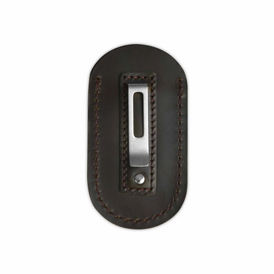 Custodia in pelle QPS - specifica per QS167 Jumping Jack, QS142 Hedgehog Pelle a grana - KNIFESTOCK