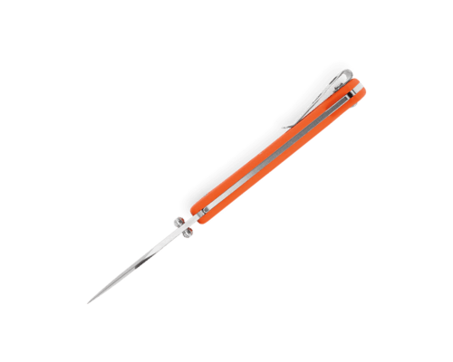 BUCK 112 Slim Select, Blaze Orange  BU-0112ORS - KNIFESTOCK