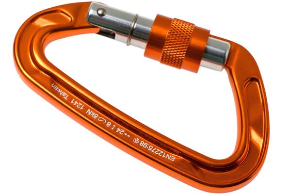 ESEE RAT Locking Carabiner, 24 kN Orange  CARABINER-AF-818 - KNIFESTOCK