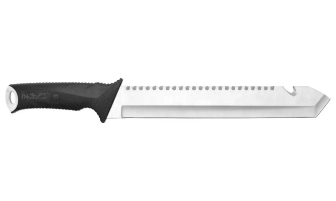 CAMILLUS CARNIVORE INJECT MACHETE / 18&quot; OVERALL / 12&quot; BLADE / 420SS / FULL TANG /  INCLUDES 5&quot; TRIMM - KNIFESTOCK