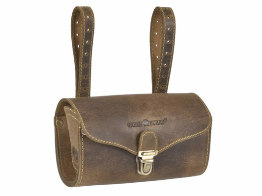 Leder Fahrradtasche M &quot;Vintage&quot; 1578-25 - KNIFESTOCK