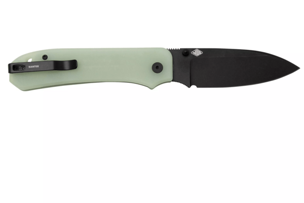 WE Big Banter Natural G10 Handle Black Stonewashed CPM 20CV Blade WE21045-3 - KNIFESTOCK