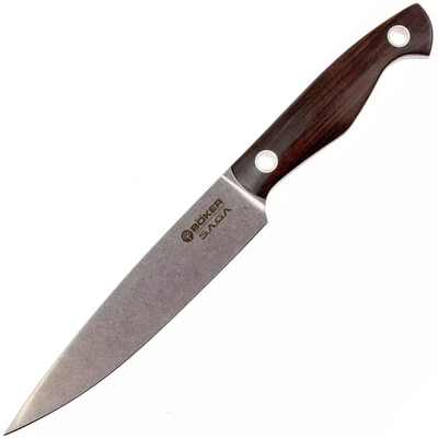 BÖKER SAGA kuchenny nóż 15,2 cm GRENADILL 130365 - KNIFESTOCK