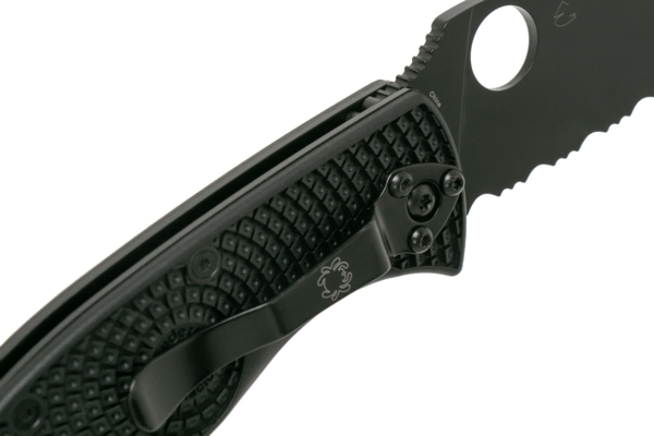 Spyderco Tenacious Black FRN C122SBBK - KNIFESTOCK