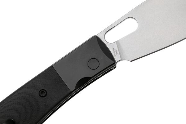 CJRB Sasaya Black, Stonewashed AR-RPM9, Black G10 J1959-BK - KNIFESTOCK