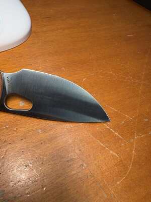 Vosteed Porcupine 14C28N Satin Braun Micarta A2604 - KNIFESTOCK