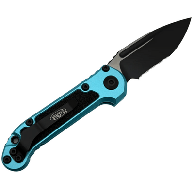 Microtech L.U.D.T.® S/E Gen III Turquoise Partial Serrated 1135-2TQ - KNIFESTOCK