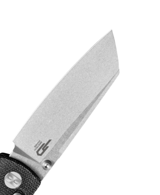 Bestech SLASHER D2 Stone wash Micarta Black Bar Lock BG56A-1 - KNIFESTOCK