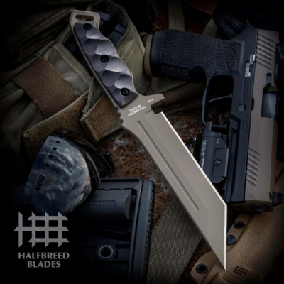 Halfbreed Blades Medium Infantry Knife - Fixed Blade MIK-05P DE - K340 - KNIFESTOCK