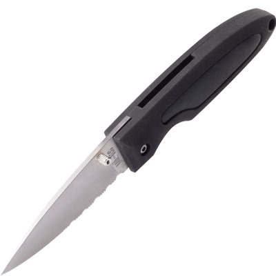 Mil-Tec COUTEAU PLIANT AVEC LAME SCIE IMP.noir 15302002 - KNIFESTOCK