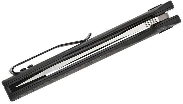 Petrified Fish PFB01 Terra Satin D2 Black G10 PFB01DS - KNIFESTOCK