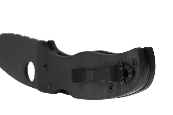 Spyderco Bodacious Black G-10 Black Blade Reveal 14 C263GSBK - KNIFESTOCK