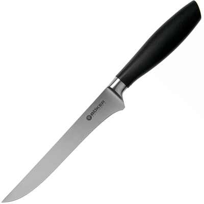 Cuțit de bucătărie BÖKER CORE PROFESSIONAL 16,5 cm 130865 negru - KNIFESTOCK