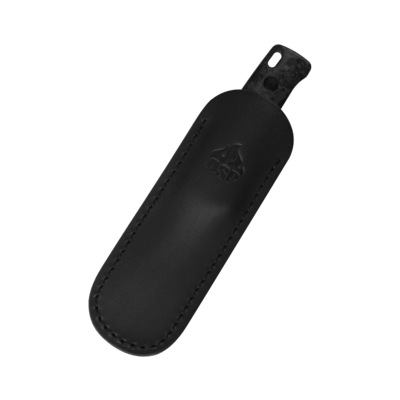 QSP Messer Baby Penguin KNFS Exclusive 14C28N, Schwarzes CF, Schwarzer Stonewash - KNIFESTOCK