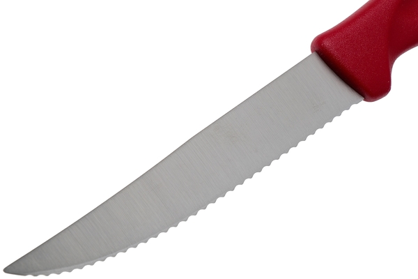 Wüsthof Nůž na pizzu / steak červený, sada 2 ks - KNIFESTOCK