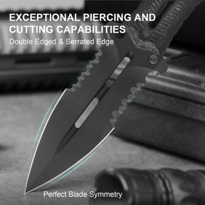 KIZER NORCROSS | M390 | Carbon Fiber | ZX-FB01A1 - Double Edged - KNIFESTOCK
