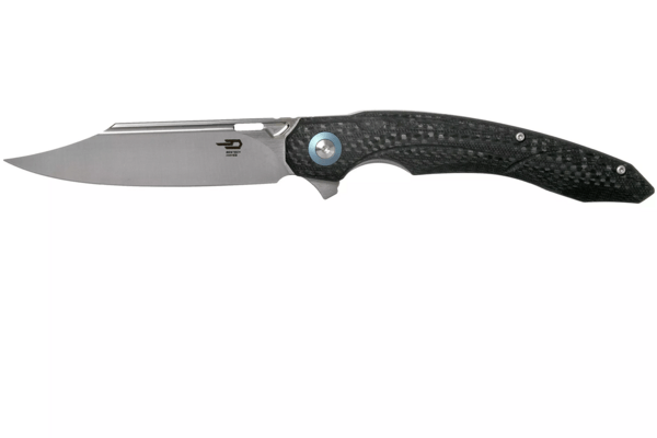 Bestech FANGA D2, Satin, Interlayer with Carbon Fiber and G10 BG18C - KNIFESTOCK