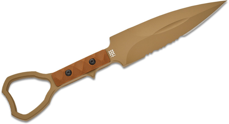 Halfbreed Blades Compact Clearance Knife Gen-2 - Fixed Blade CCK-01 Gen-2 DE - K - KNIFESTOCK