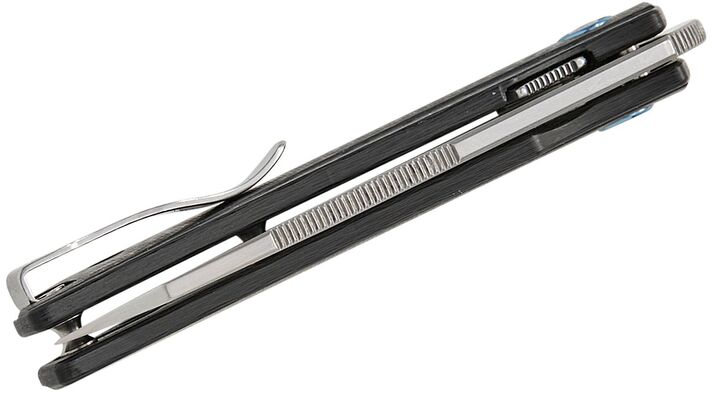 MKM ICE – MAGNACUT SATIN bld - CARBON FIBER hdl, S/S LINER Linerlock MK IC-CF  - KNIFESTOCK