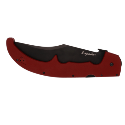 COLD STEEL ESPADA XL RUBY RED / 16.75&quot; OVERALL / 7.5&quot; BLADE / 3MM THICK / AUS10A / G-10 HANDLE 62MGC - KNIFESTOCK