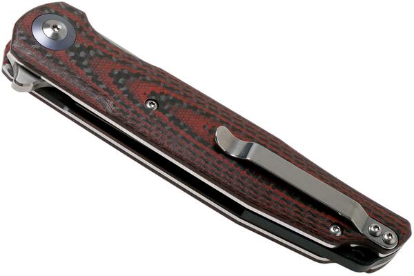 Bestech ASCOT D2, Satin, Interlayer with Carbon Fiber and G10 BG19F - KNIFESTOCK