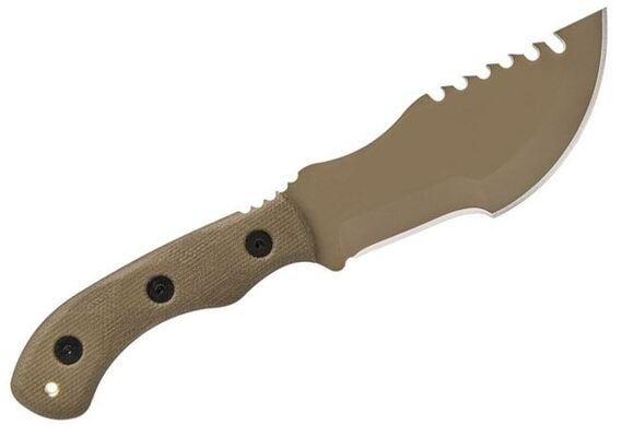 TOPS KNIVES TOM BROWN TRACKER #4 MINI COYOTE TAN TBT04-TAN - KNIFESTOCK