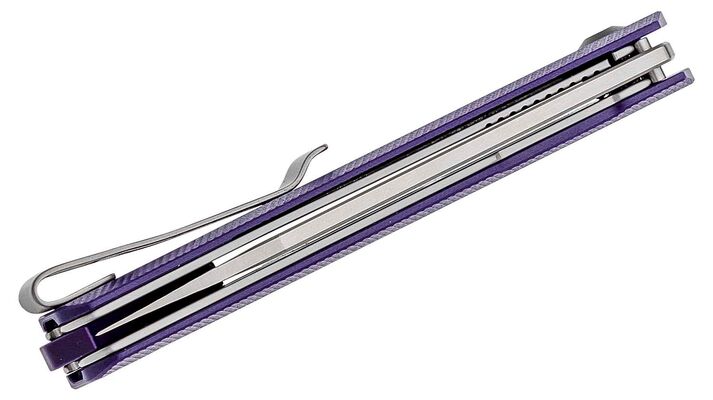 CIVIVI Chronic Paars G10/Satijn 9Cr18MoV C917D - KNIFESTOCK
