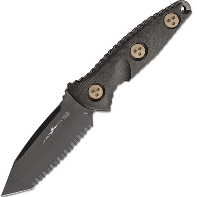 Microtech Socom Alpha Mini TE DLC CF markolatok Teljesen fogazott BRZ HW 114-3DLCCFS - KNIFESTOCK