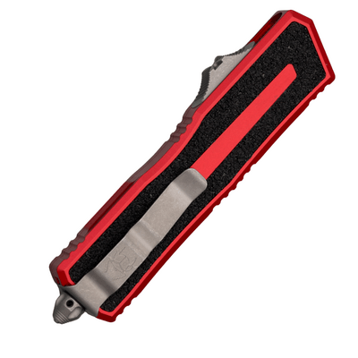 Microtech SCARAB II GEN III S/E  AP STONEWASH STANDARD RED 1278-10APRD - KNIFESTOCK