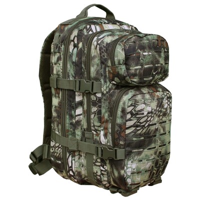 Mil-Tec batoh US ASSAULT PACK SM LASER CUT mandra wood 20l 14002684 - KNIFESTOCK