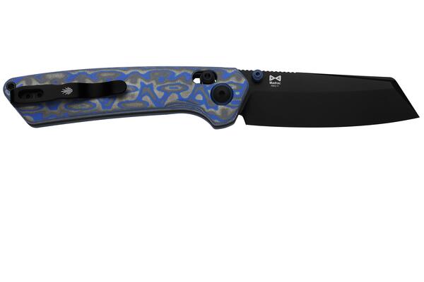 Kizer Madrac Nitro-V, Black Stonewashed, Vortex Micarta V3693A4 - KNIFESTOCK