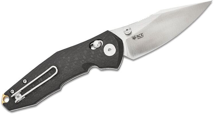 Giant Mouse ACE Knives Nazca Carbon Fiber GMF1-F NAZCA-CARBON-FIBER - KNIFESTOCK