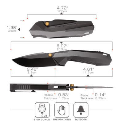 REMETTE  RT-WK1-B RT-WK1-B - KNIFESTOCK