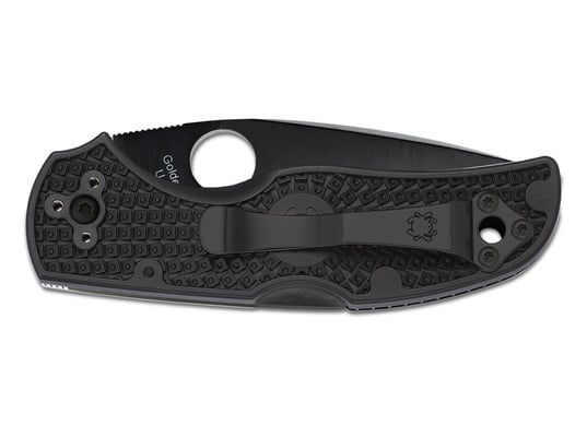 Spyderco Native 5 Lightweight Black Black Blade C41PSBBK5 - KNIFESTOCK