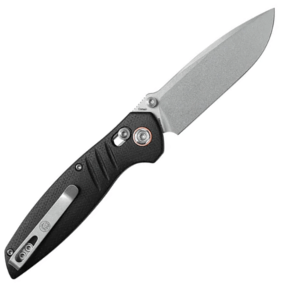 Vosteed Corsair Nitro-V Stonewash Black Micarta CS29NWMK - KNIFESTOCK