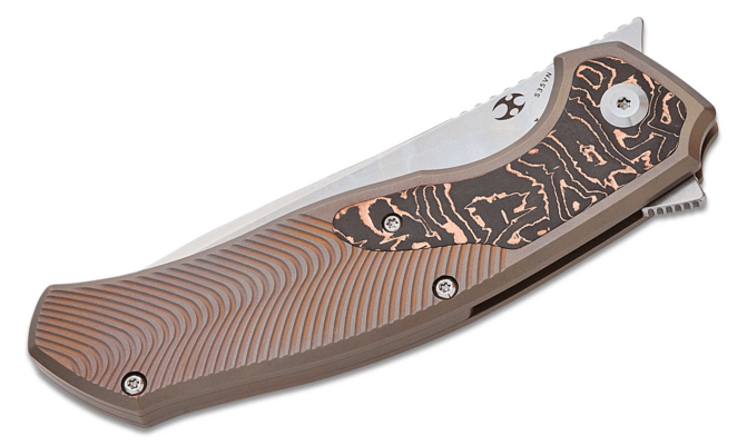 KANSEPT HAVORN Stonewashed CPM S35VN Frame Lock K1069A4 - KNIFESTOCK