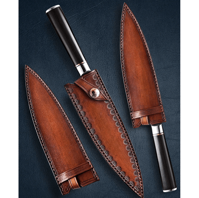 Xinzuo chef knife leather sheath LE01 - KNIFESTOCK